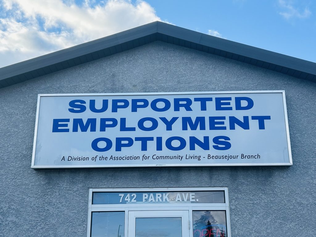 Supported Employment Options Sign